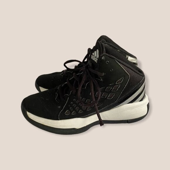 Adidas 3 Stripes High Tops Shoes youth 4.5 - Picture 1 of 5